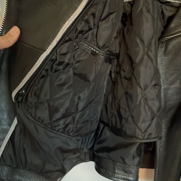 Hot Leather Women’s Large Leather Jacket with matching chaps - Picture 6 of 15